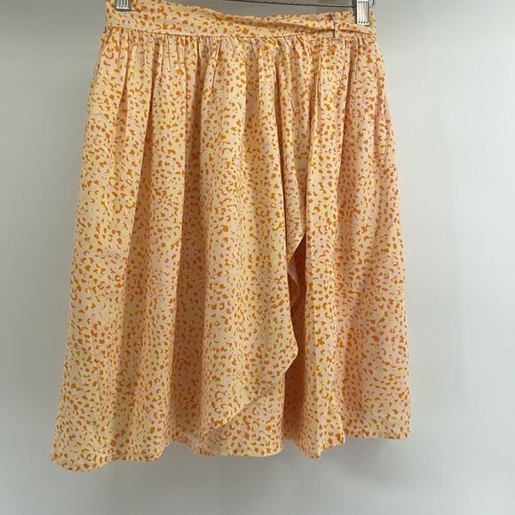 SELECTED Femme NWT Slfjalina short wrap skirt in pink chalk sz 8 - Picture 5 of 12